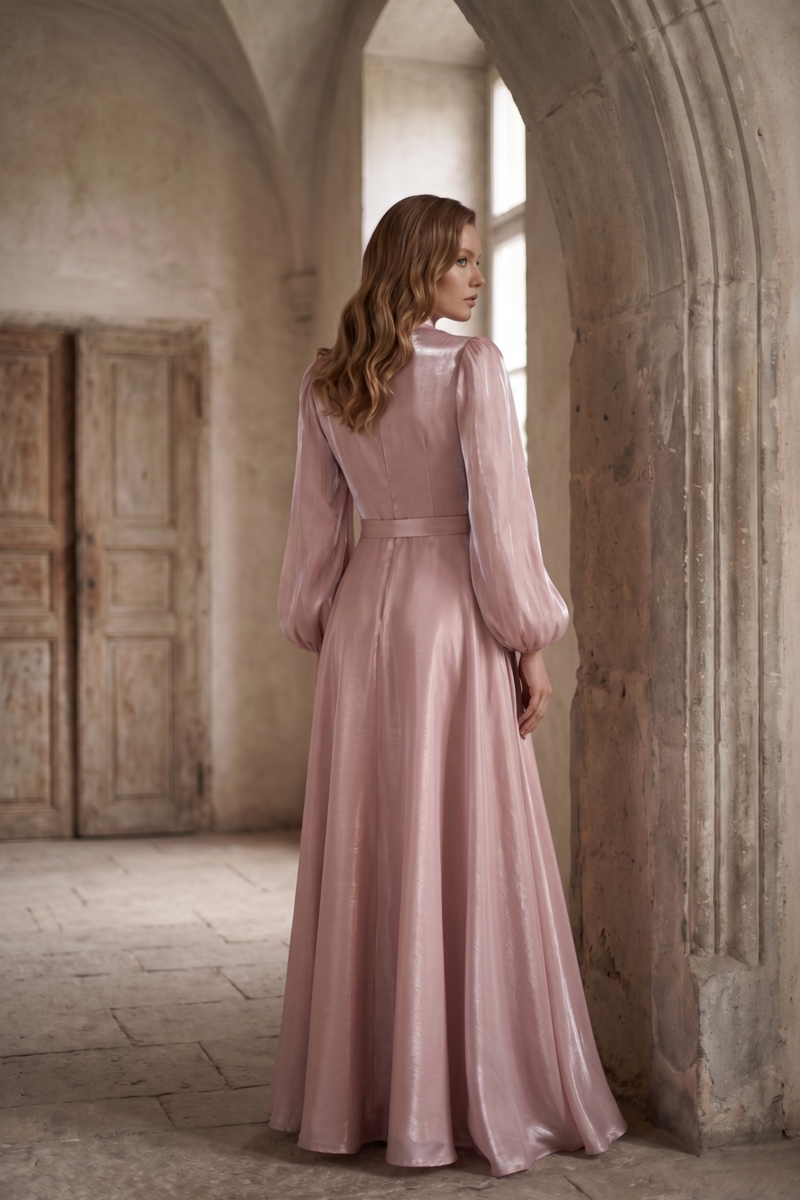 lotus silk dress Pure Lotus Fiber Silk Minimal Relaxed Dress  Whakato