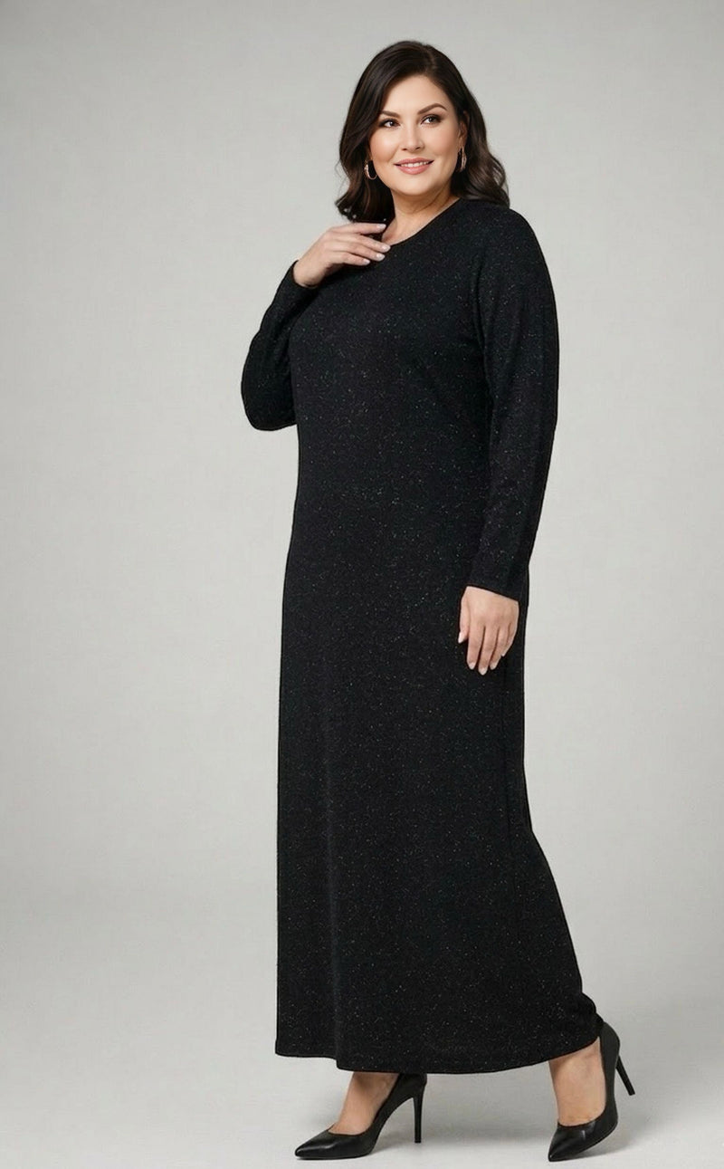 hsn plus size maxi dresses HSN Plus Size Pleated Chiffon Dress Petrol Green
