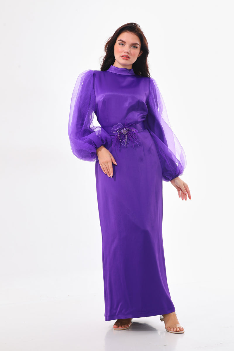 elenora silk dress Elenora Rose Gown - White