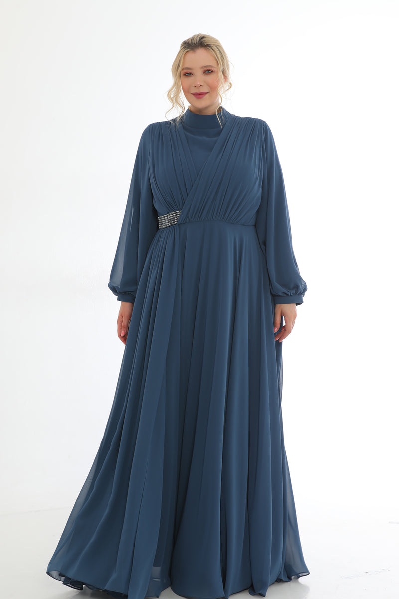SRH Elena Special Occasion Dress Indigo 20