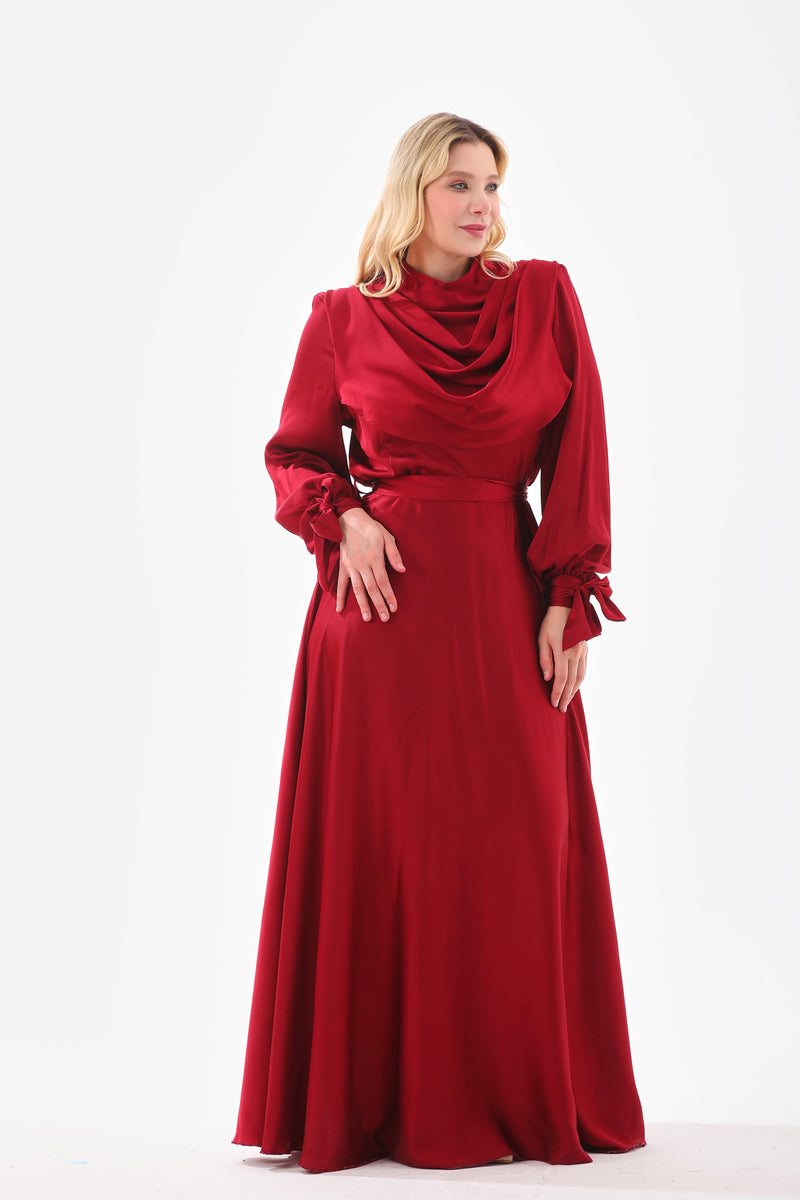 DM Pamela Special Occasion Plus Size Dress Burgundy Moda Natty DM Pamela Special Occasion Plus Size Dress Burgundy Moda Natty