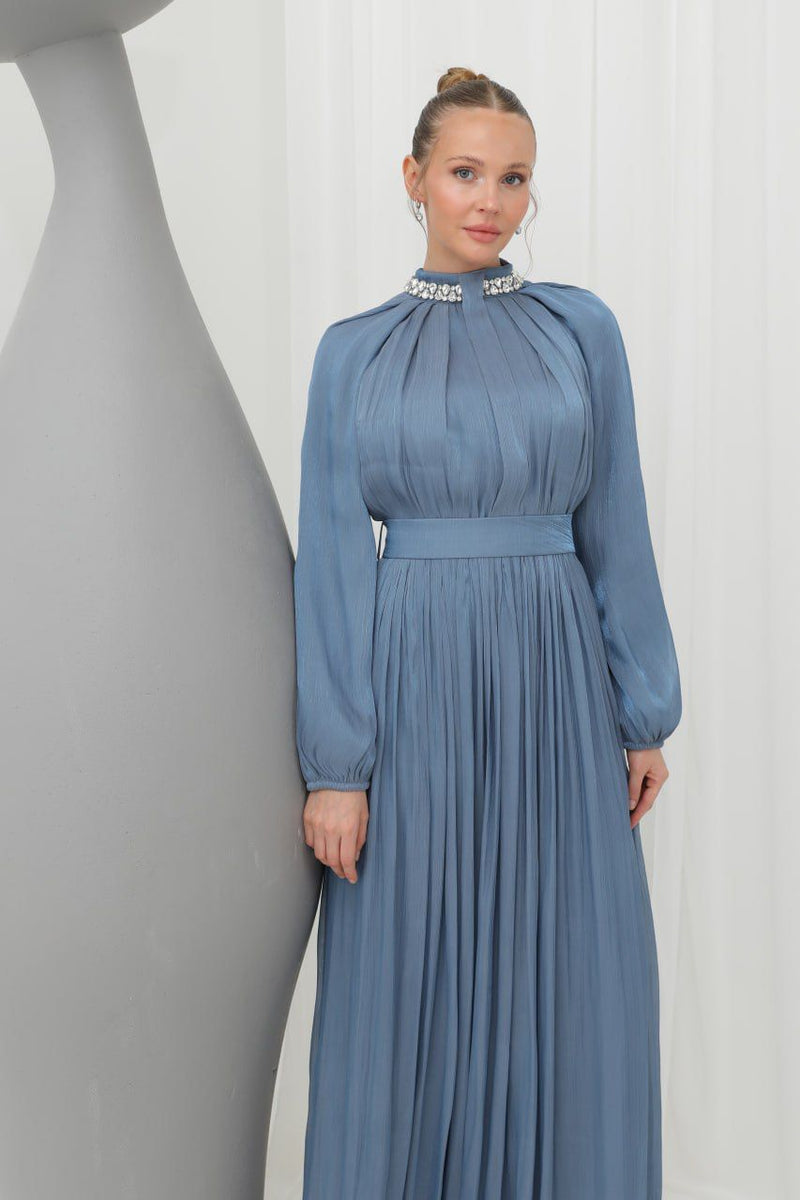 PN Lidya Dress ndigo Moda Natty PN Lidya Dress ndigo Moda Natty