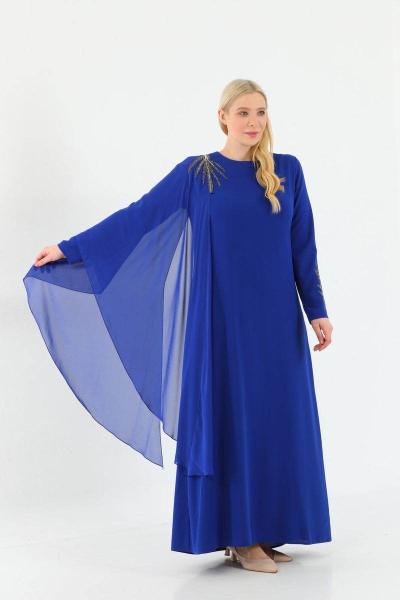SRH Hannah Special Occasion Dress Sax Blue Moda Natty SRH Hannah Special Occasion Dress Sax Blue Moda Natty