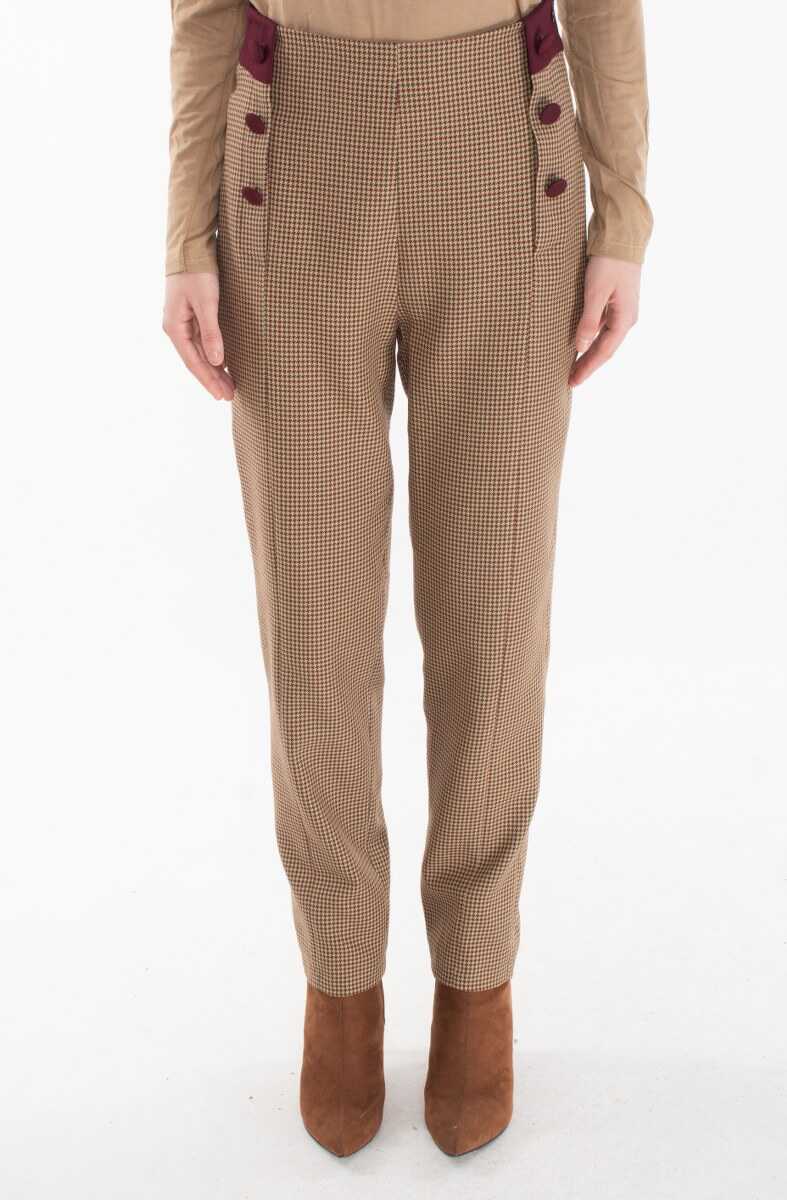 KA 19055 Pants Camel – Moda Natty - Main Image