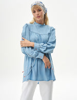 KA Denim Tunic Ice Blue