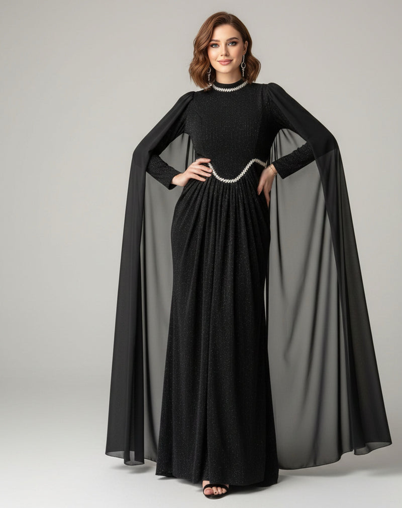 T&N Fitura Special Occasion Dress Black – Moda Natty