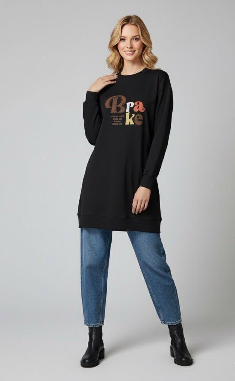 All Cisil Tunic Black