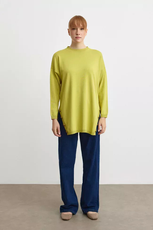 MRW Side Skew Tunic Yellow