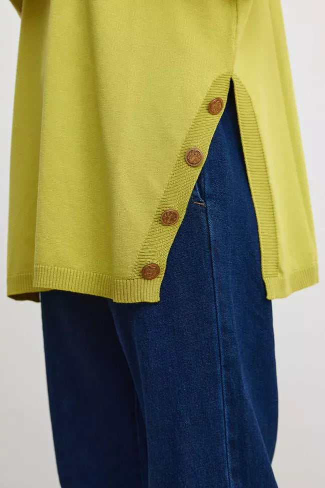 MRW Side Skew Tunic Yellow