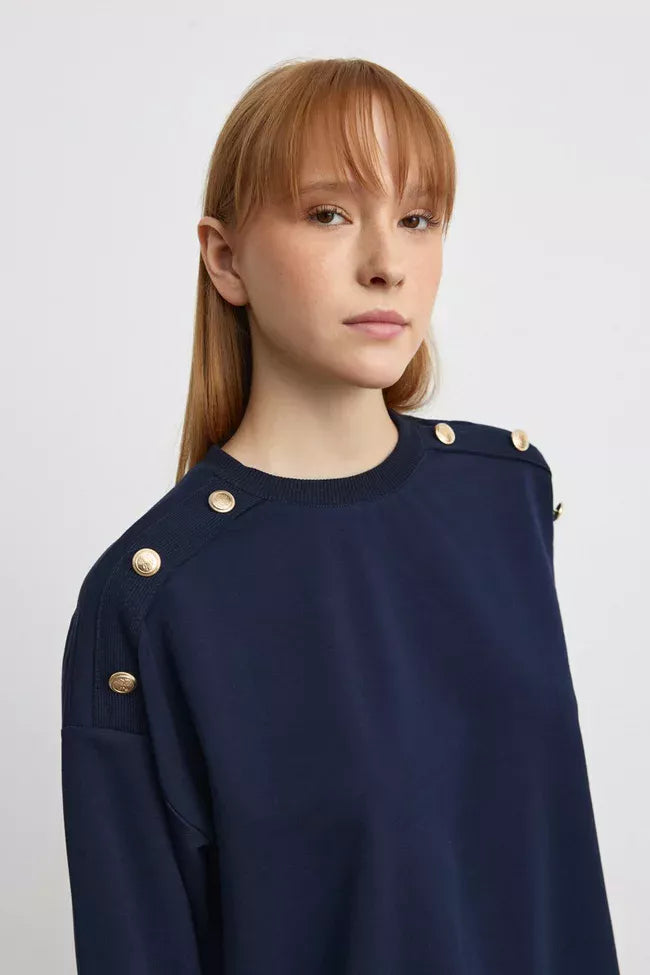 MRW Shoulder Button Dtld Set Navy Blue