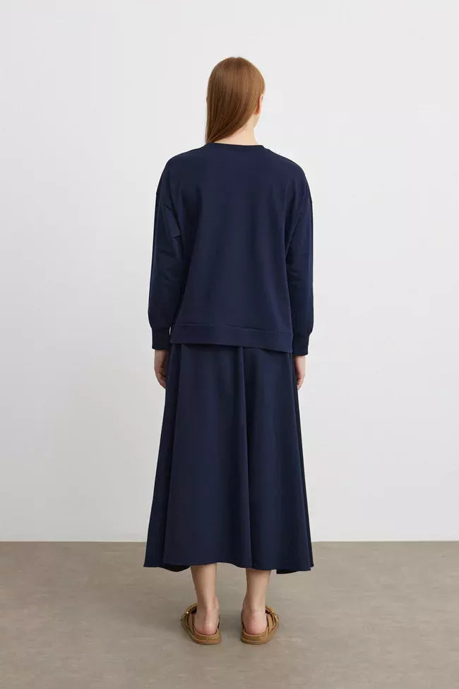 MRW Shoulder Button Dtld Set Navy Blue