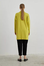 MRW Half Turtleneck Tunic Yellow