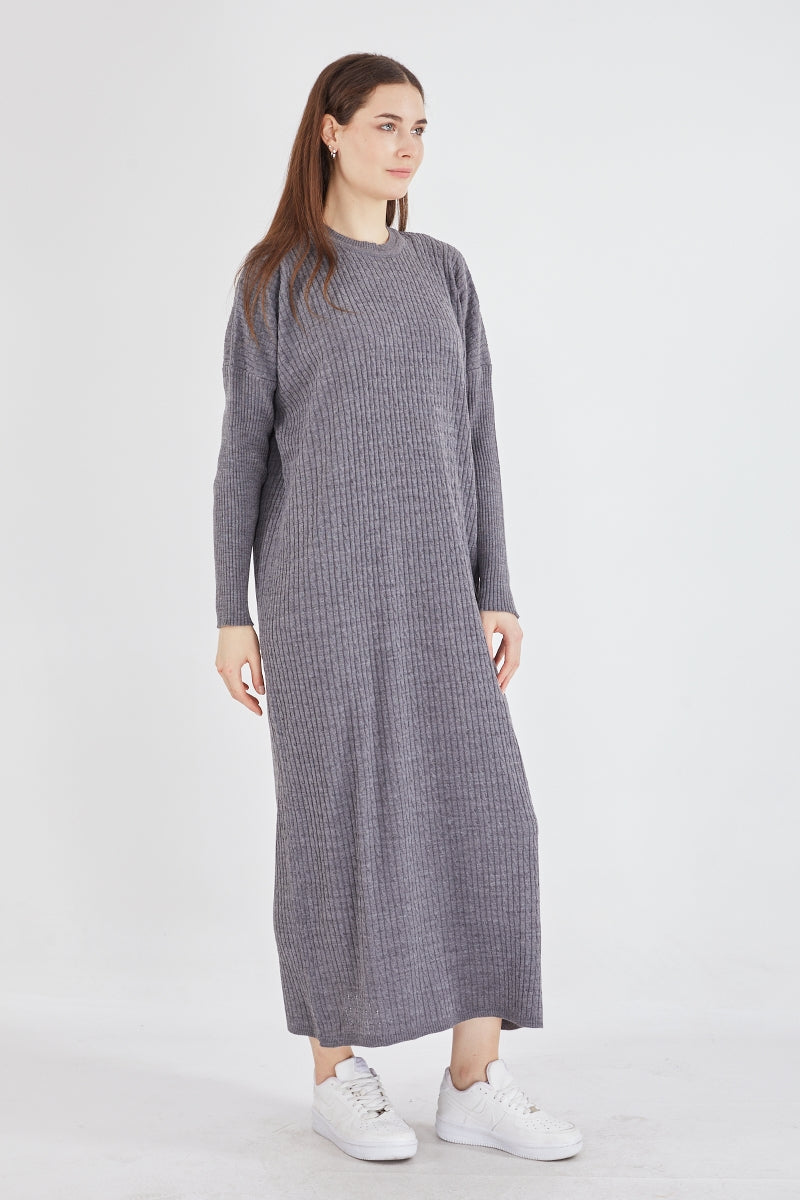 AFL Hima Knitted Dress Gray