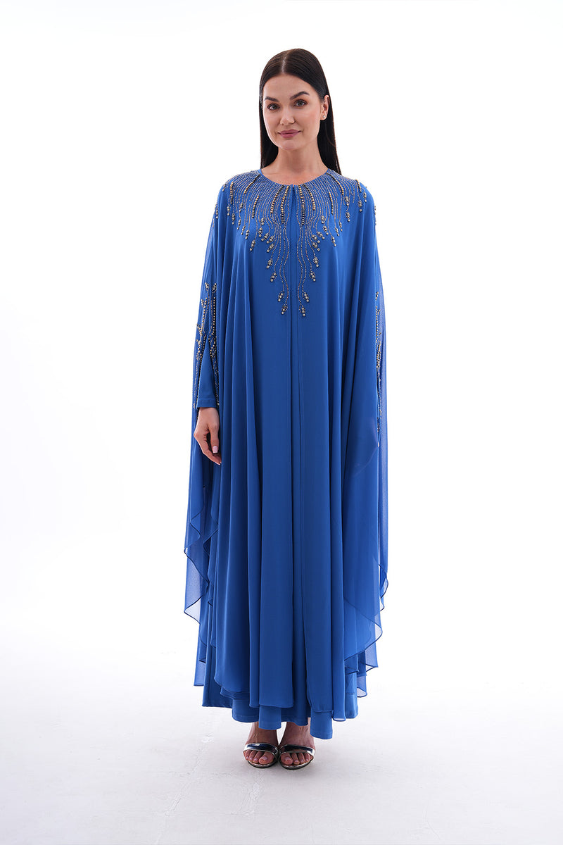 SMS Dubai Abaya Blue