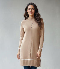 MRKS Bahia Knitted Tunic Beige