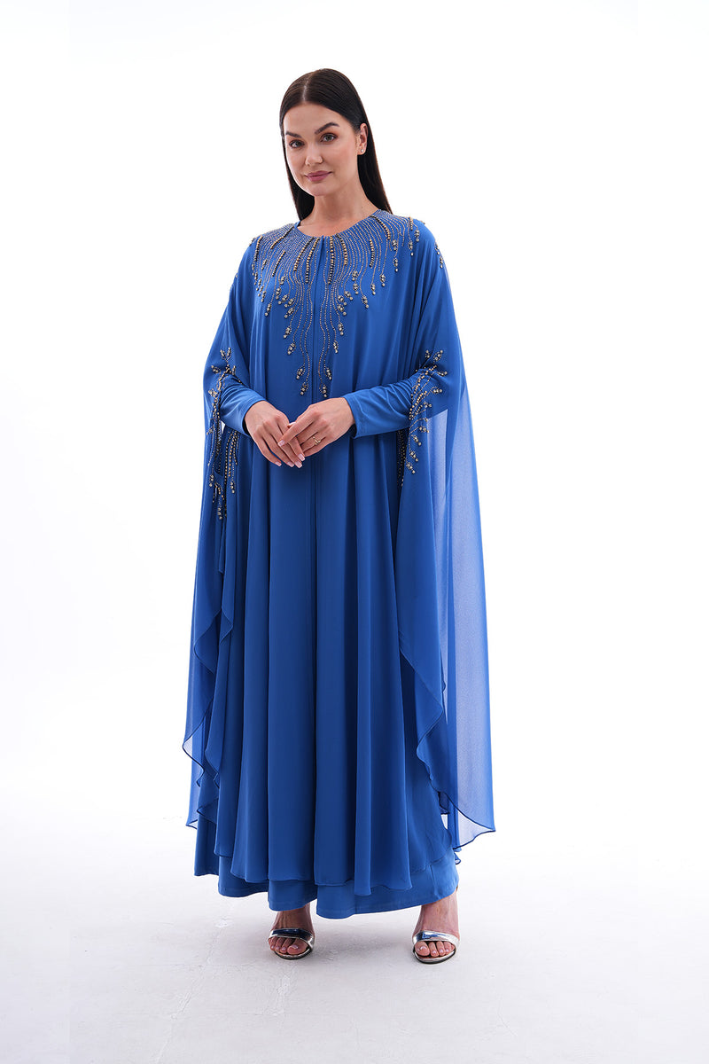 SMS Dubai Abaya Blue