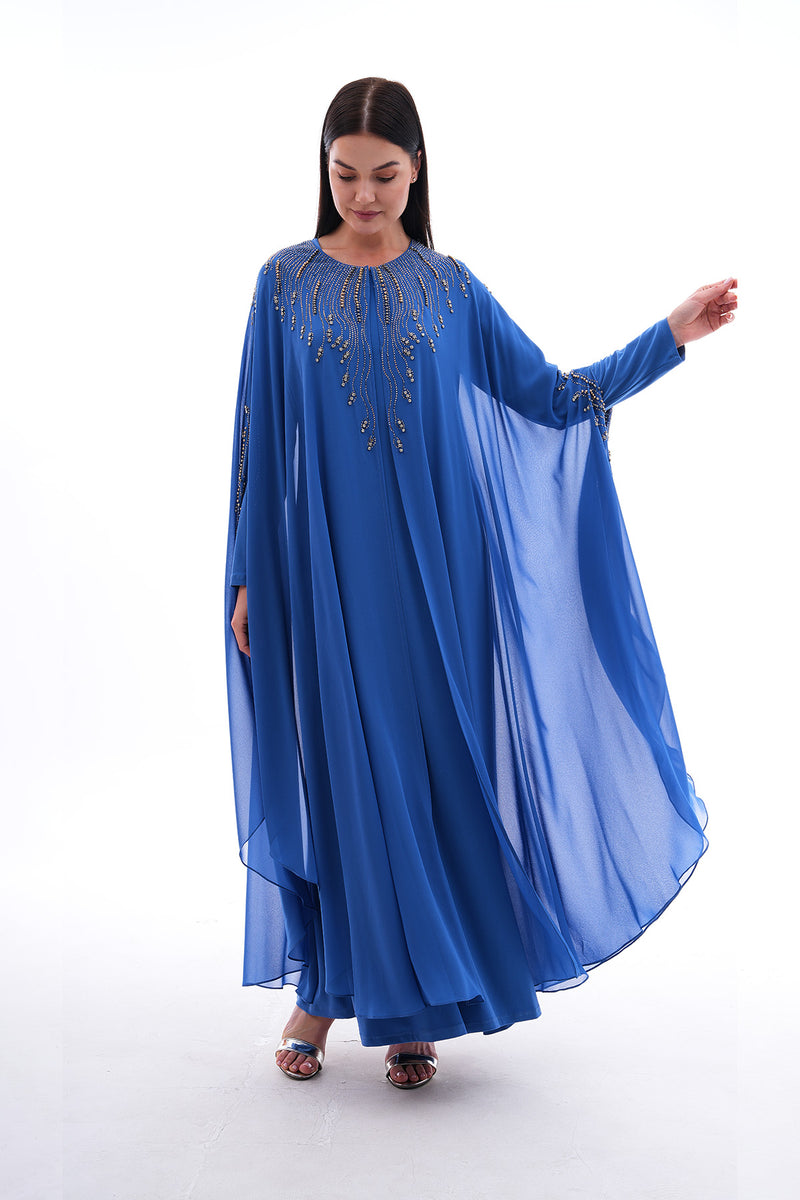 SMS Dubai Abaya Blue