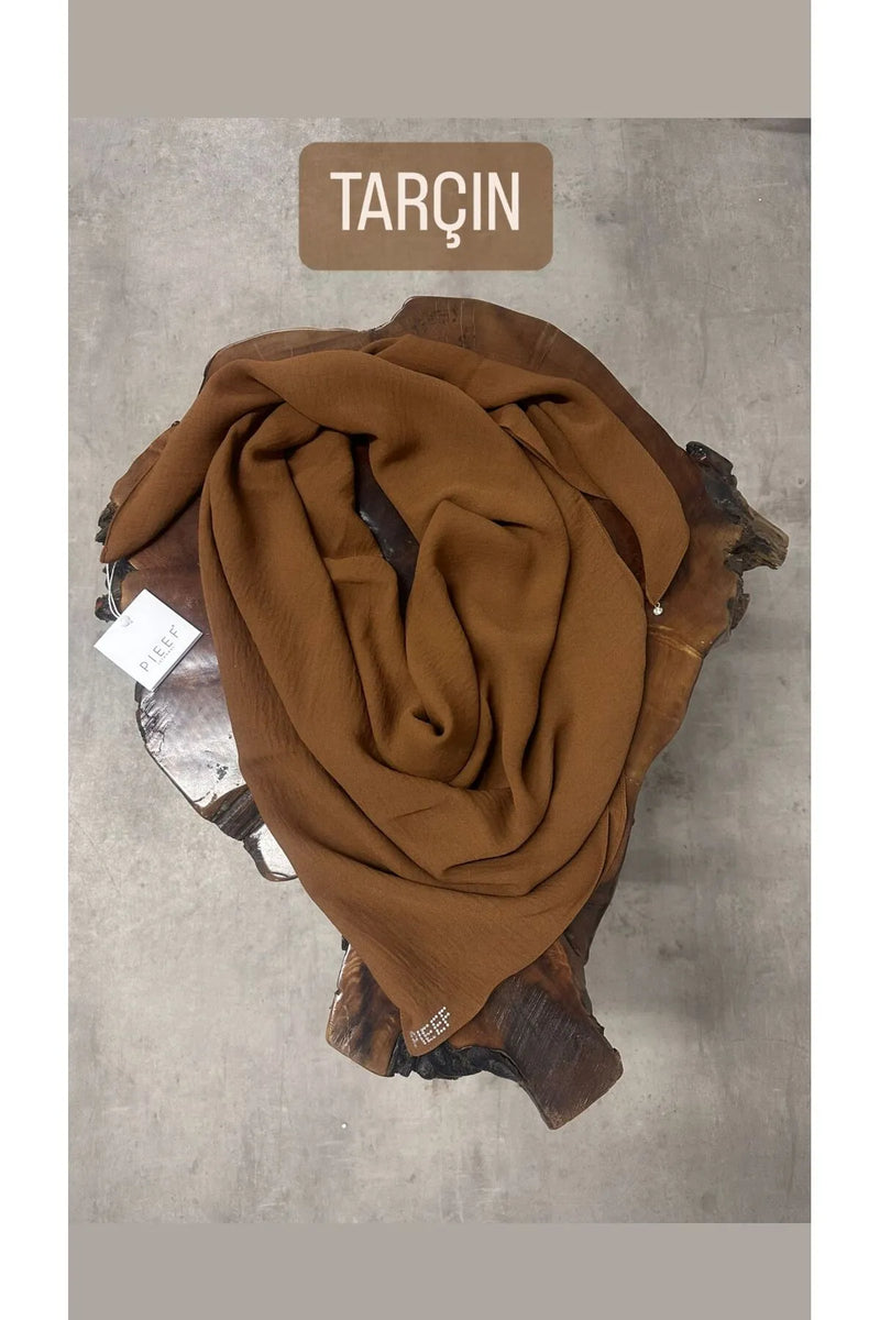 P&F Square Scarf Cinnamon