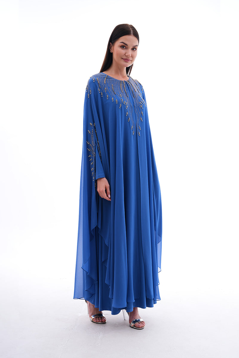 SMS Dubai Abaya Blue