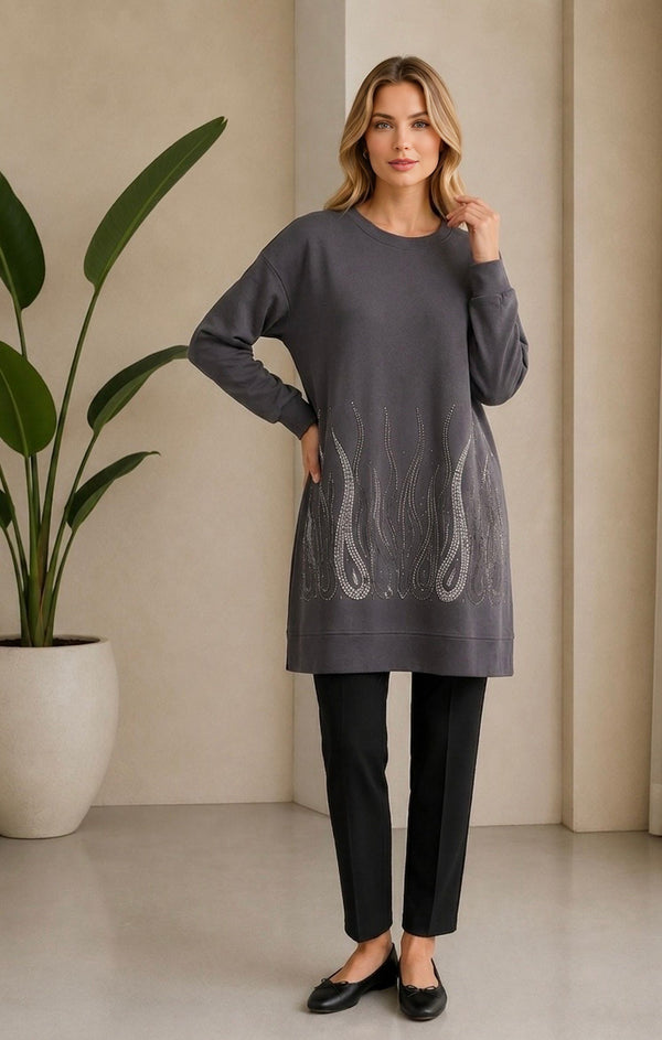 IT Artvin Tunic Anthracite