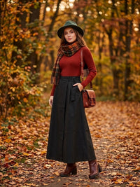 LVDR Cross With Lid Skirt Black