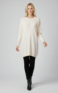 DNR Subaru Knitted Tunic Cream