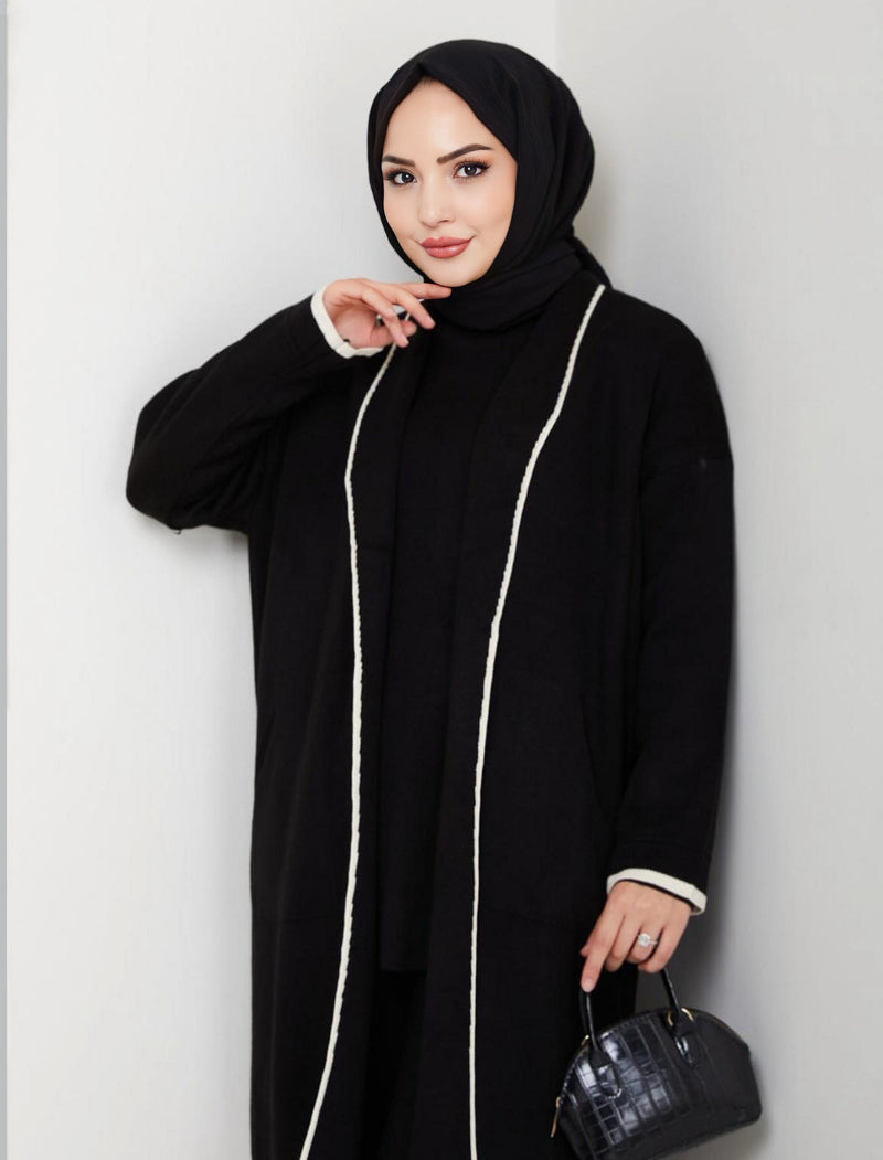 ZYF Mehir 3 Pc Winter Set Black