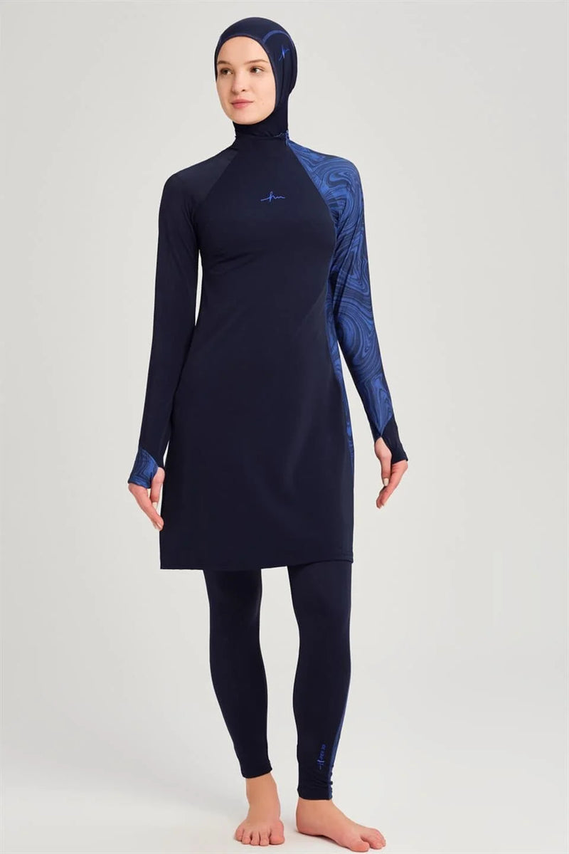 Hasema 2015 Performance Swimwear Set Navy Blue