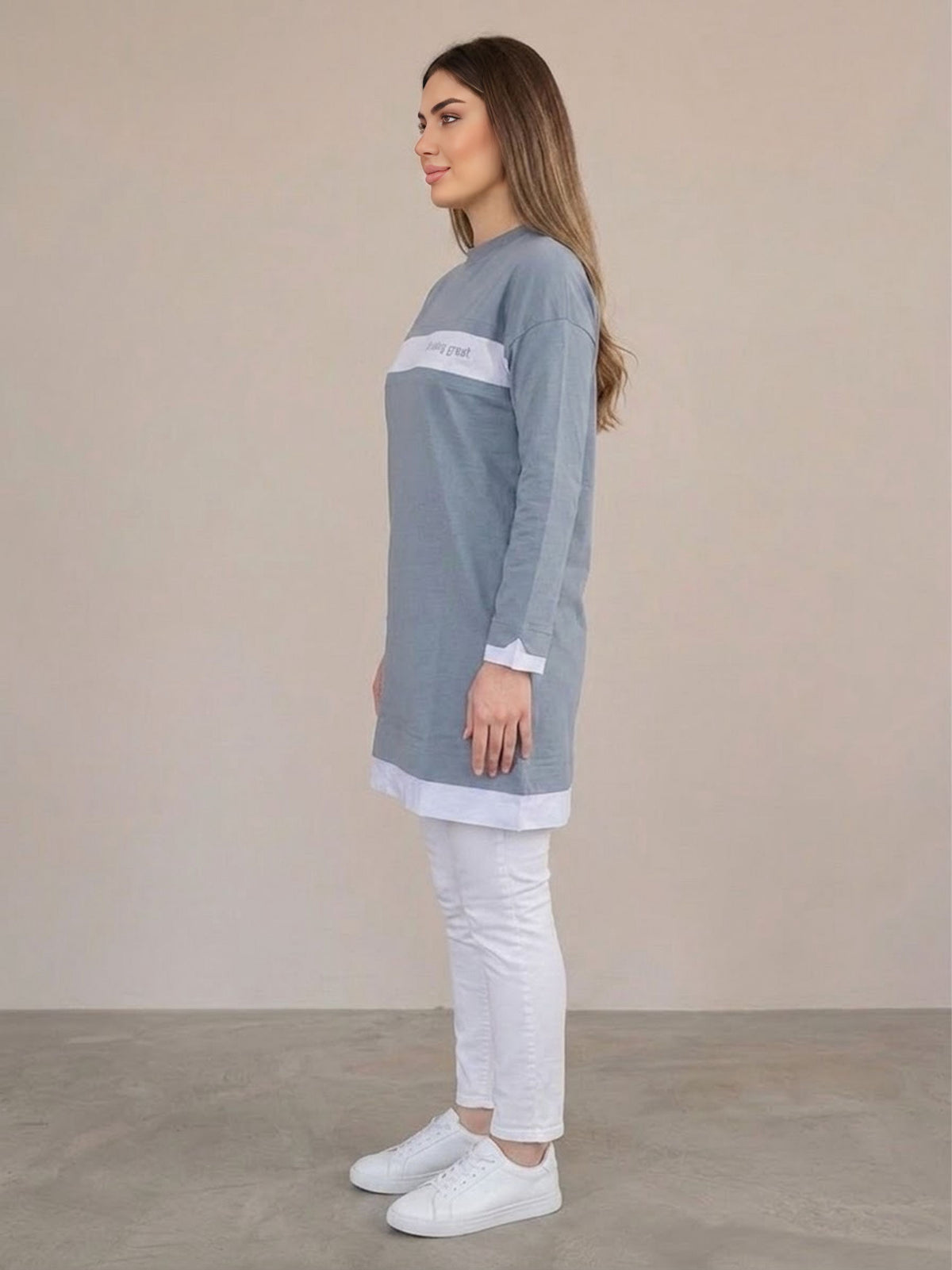 SCL Doing Great Tunic Blue