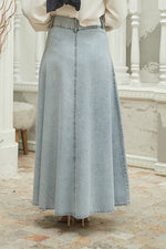 NW Mevlana Denim Skirt Blue