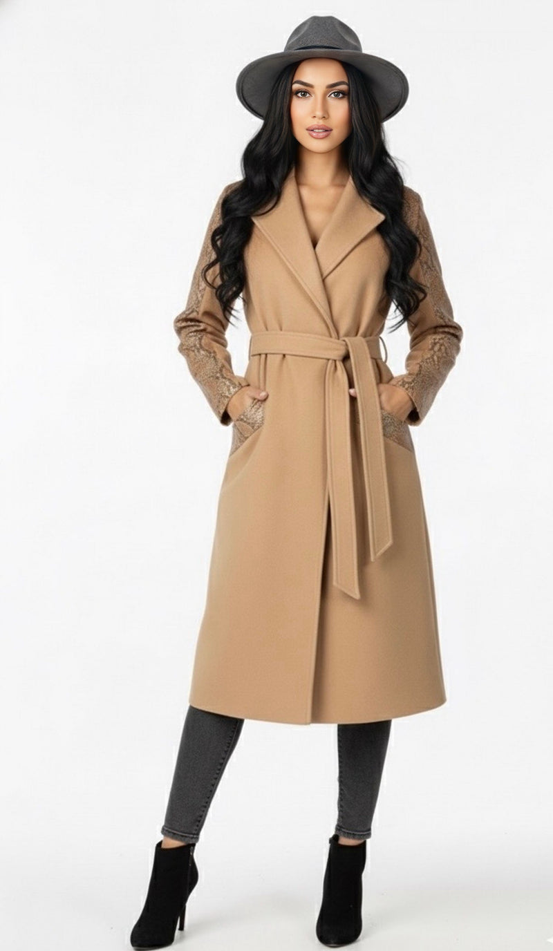 S&D Anemone Coat Mink