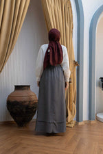 NW Tencel Soft Skirt Gray