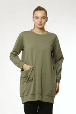 BZ Cindy Tunic Khaki