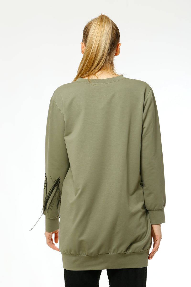 BZ Cindy Tunic Khaki