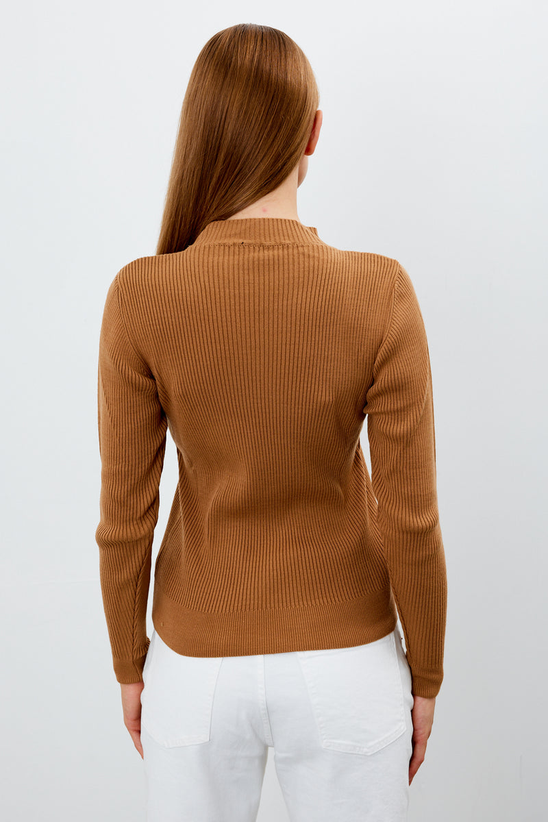 Vav Basic Sweater Brown