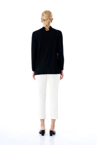 ZMS Basic Long Sleeve Tunic Black