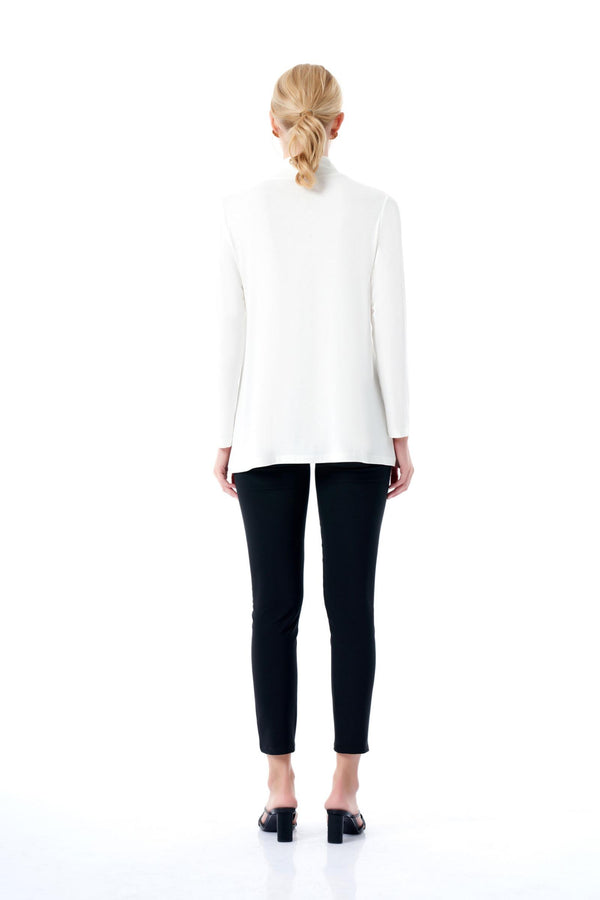 ZMS Basic Long Sleeve Tunic White