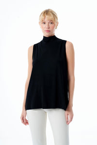 ZMS Basic Sleeveless Tunic Black