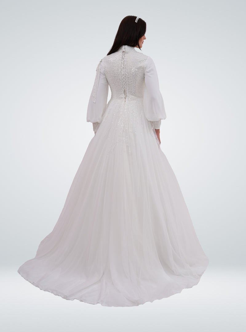 ERNK Cerrin Bride Dress White