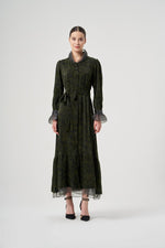 MissWhence 34821 Silk Dress Green
