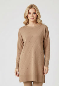 MRKS Balmain Knitted Tunic Beige