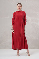 MissWhence 35800 Silk Dress Red