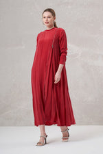 MissWhence 35800 Silk Dress Red