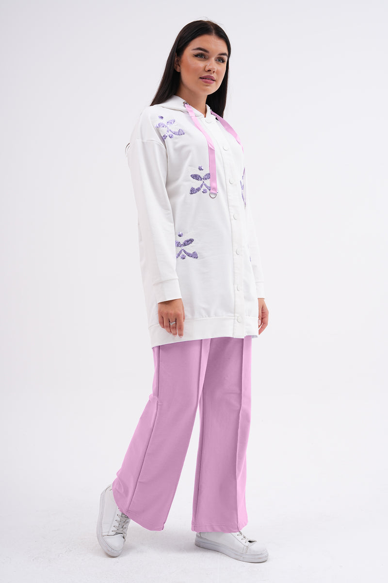 SCL Butterfly Tracksuit Lavender