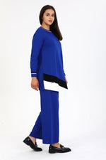 NLW Asymmetric Tunic Sax Blue