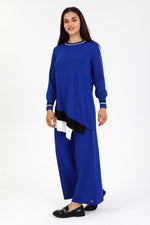 NLW Asymmetric Tunic Sax Blue