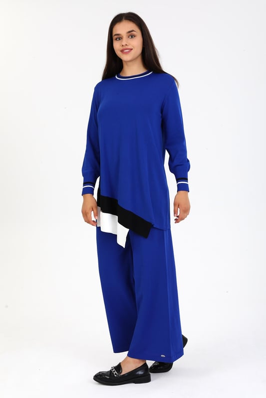 NLW Asymmetric Tunic Sax Blue