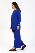 NLW Asymmetric Tunic Sax Blue