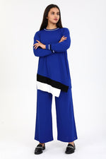 NLW Asymmetric Tunic Sax Blue