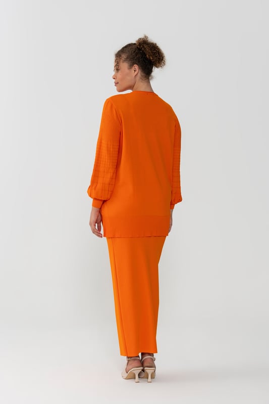 NLW Pencil Skirt Orange